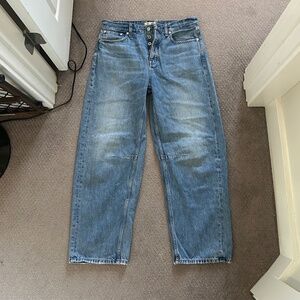 Madewell Darted Barrel Jean